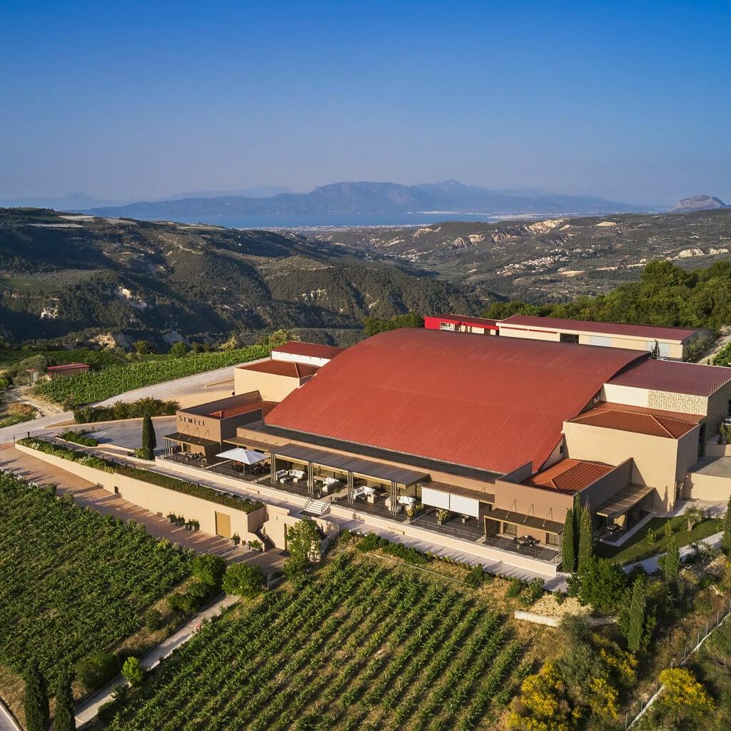 Semeli Estate aerial view